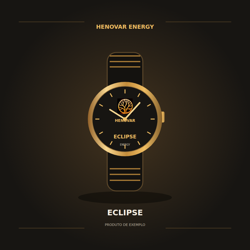 Relógio Henovar Eclipse